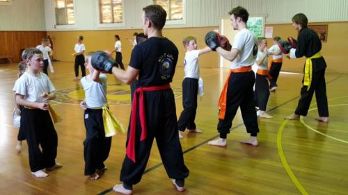 Kung Fu Training with Hamish Brown Juniors